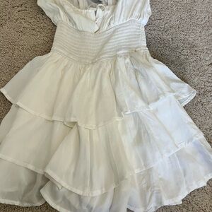 Elegant White Kids Dress